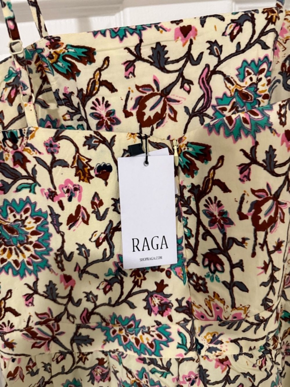 NWT RAGA Deema Tiered Maxi Dress - Picture 5 of 5